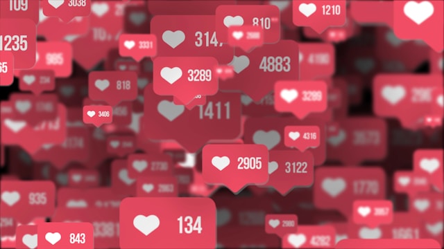 Likes Social Media - Zelfliefde